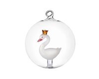 Decorazioni natalizie Ichendorf Milano in Vetro PALLA CIGNO